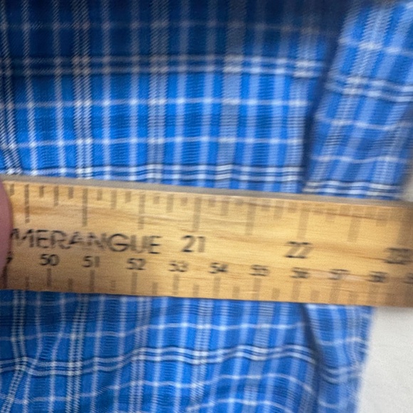 McKinley Plaid Shirts Mens Size XL Lot of 2 Blue Green Hiking Short Sleeve NWT - Picture 11 of 16